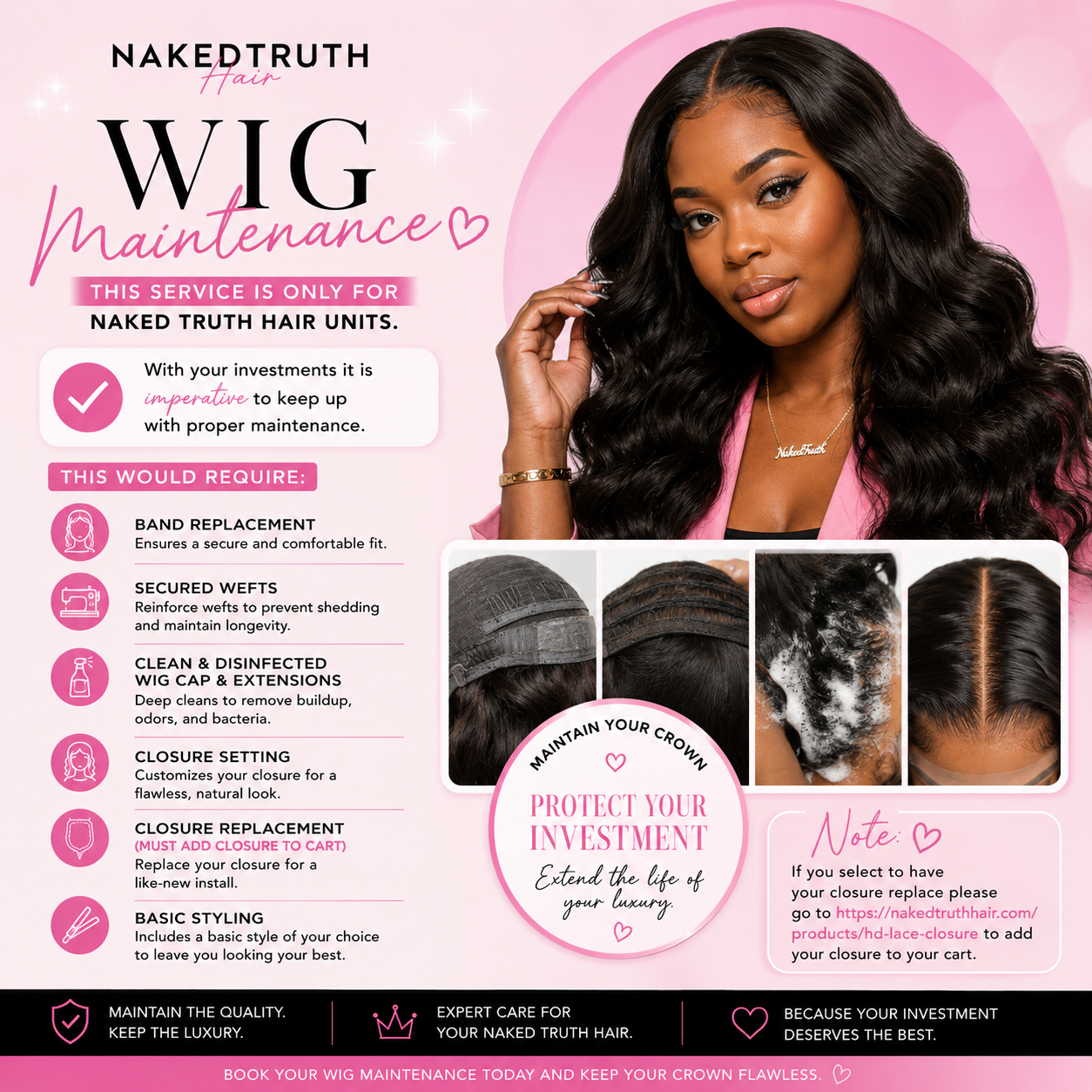 WIG MAINTENANCE